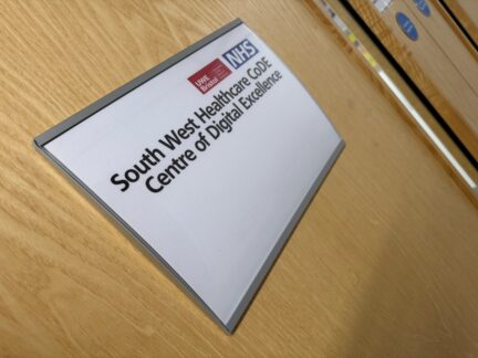 CoDE Door Sign